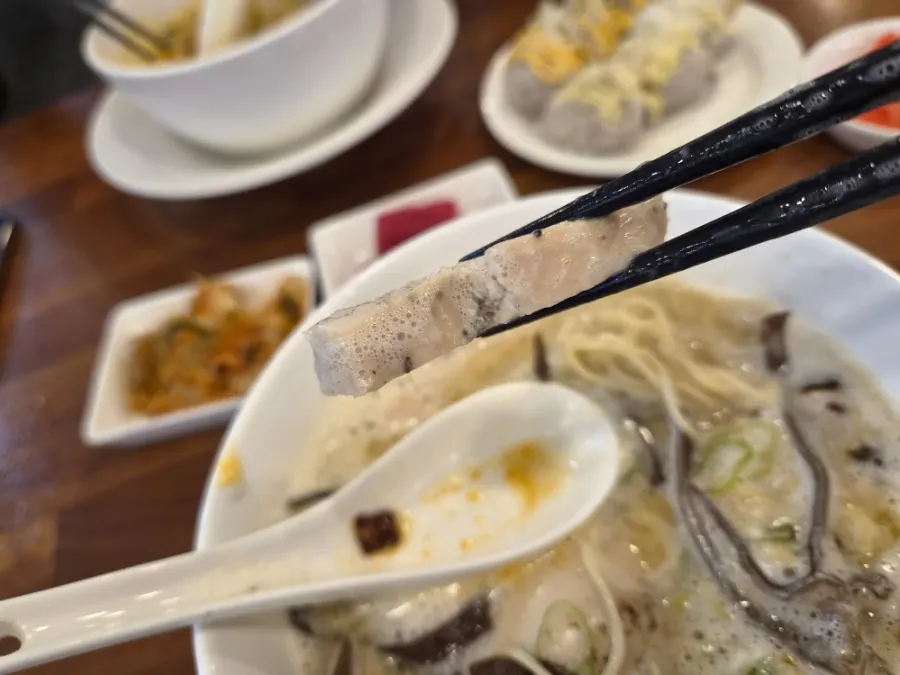 부드러운 닭가슴살 차슈 토핑