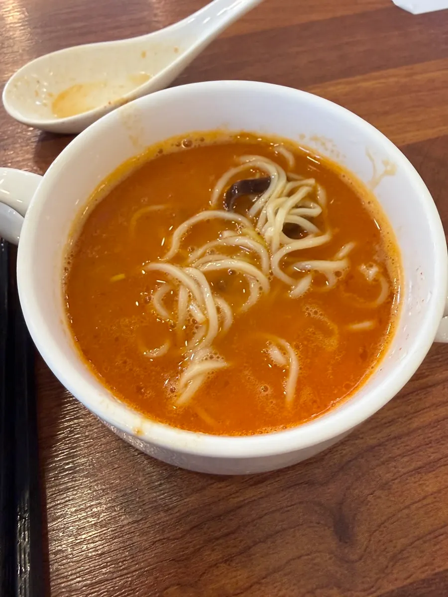 An extra serving of red kara paitan broth