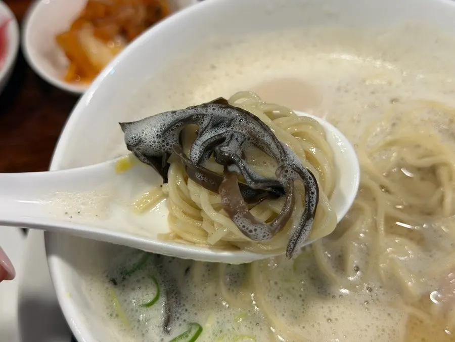 Moist soft-boiled egg half