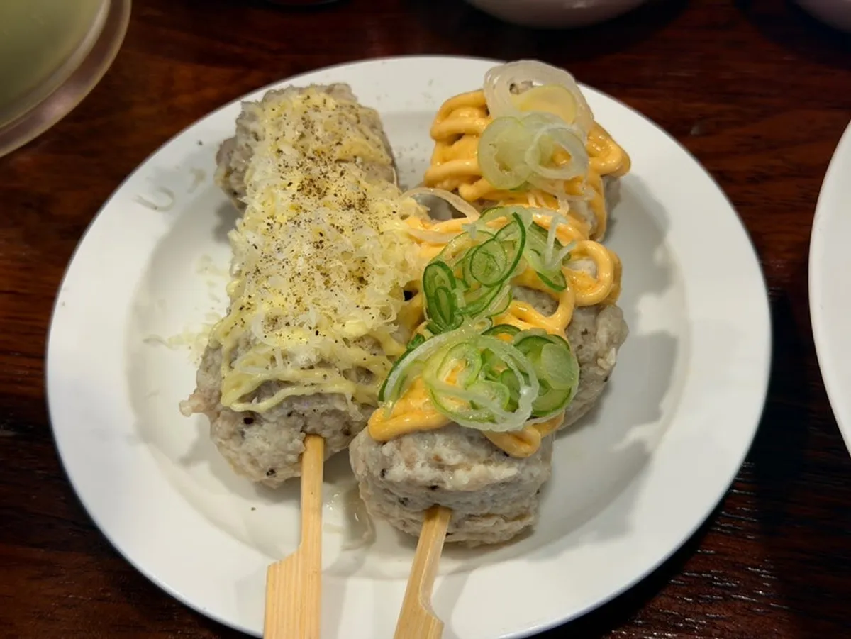 Tori paitan served with soft-boiled egg