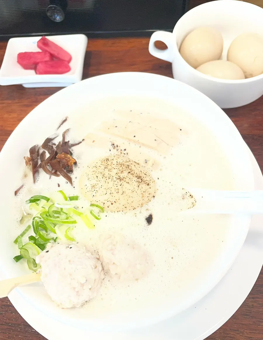 토리빠이탄 닭백탕 라멘 한 그릇