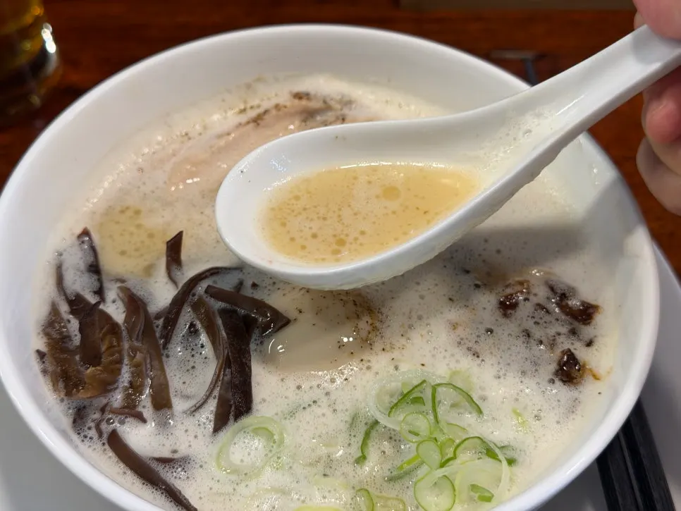 Tori paitan ramen at Oreno Ramen Gangnam