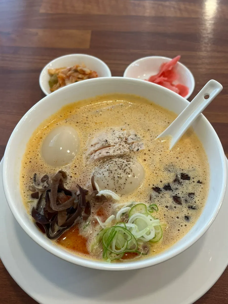 A bowl of kara paitan ramen