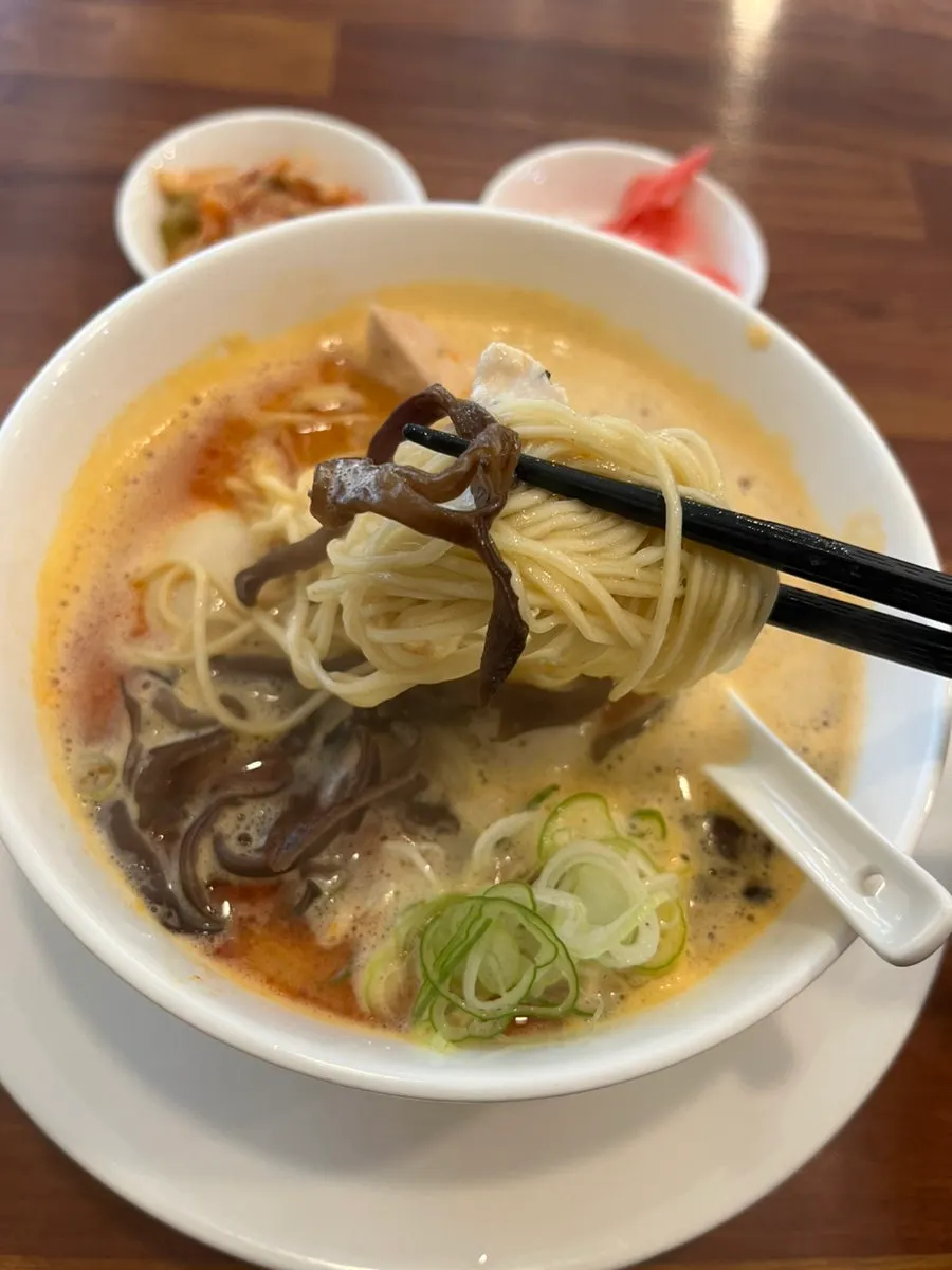 Fried onion soaked in the broth