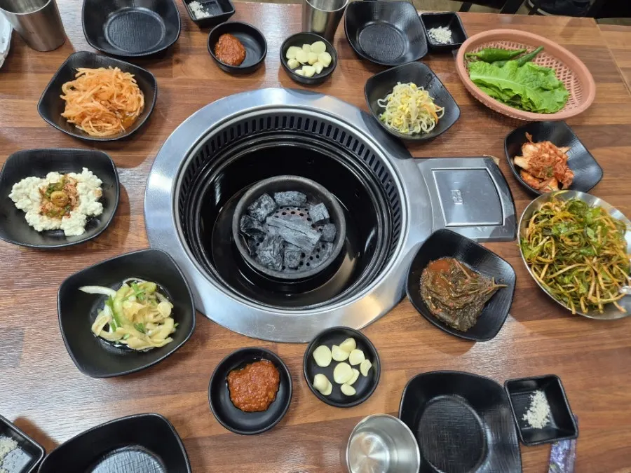 오르막가든 중문본점 테이블 세팅