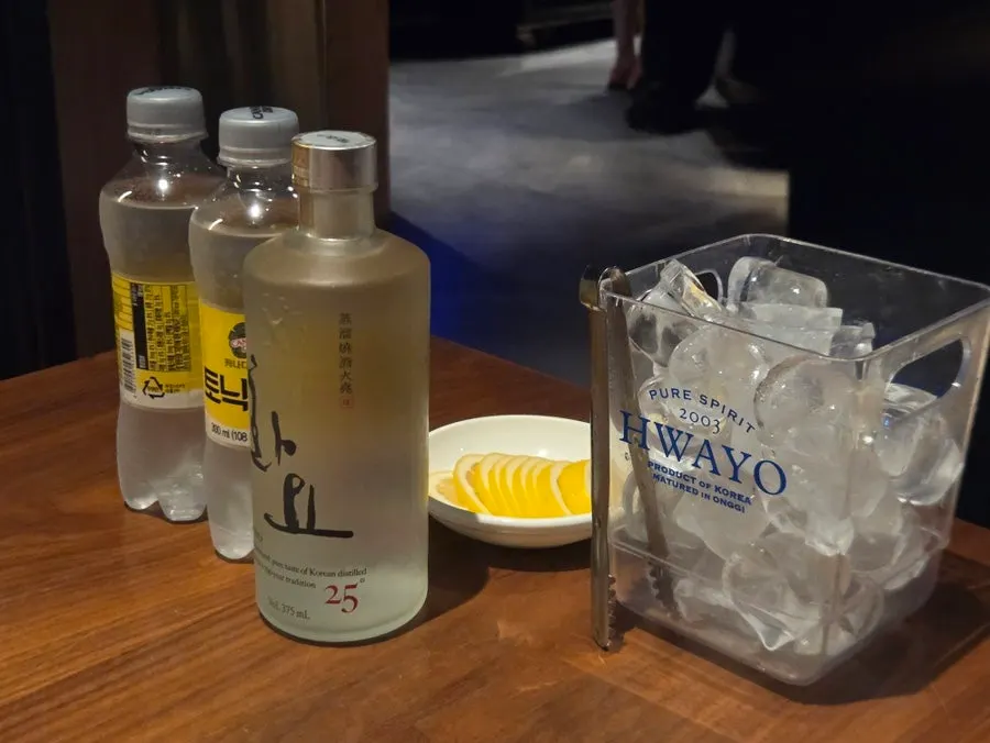 Orot Robata's drinks menu