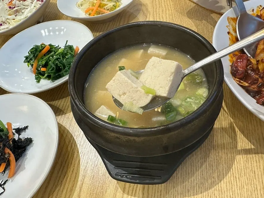 The Ossam Set Meal served with rice