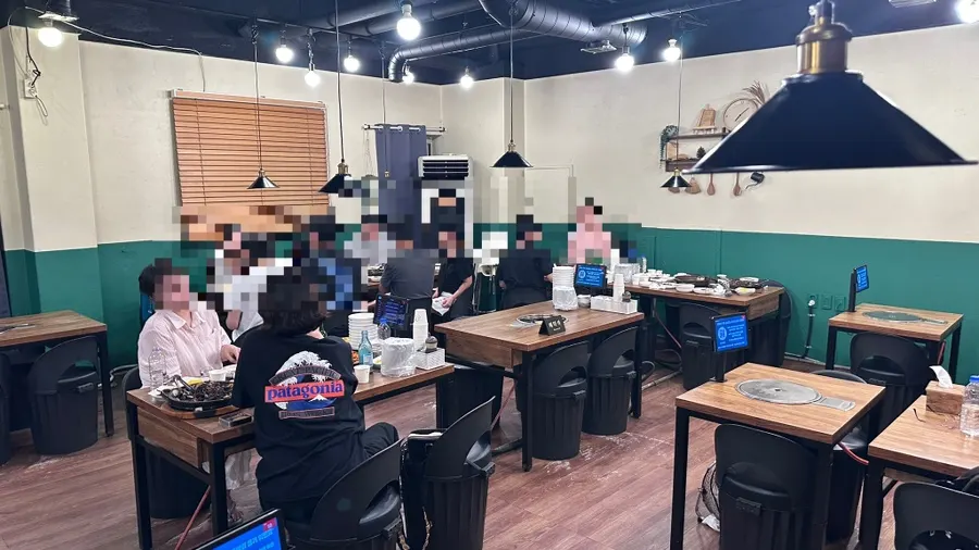 다미식 매장 내부 모습