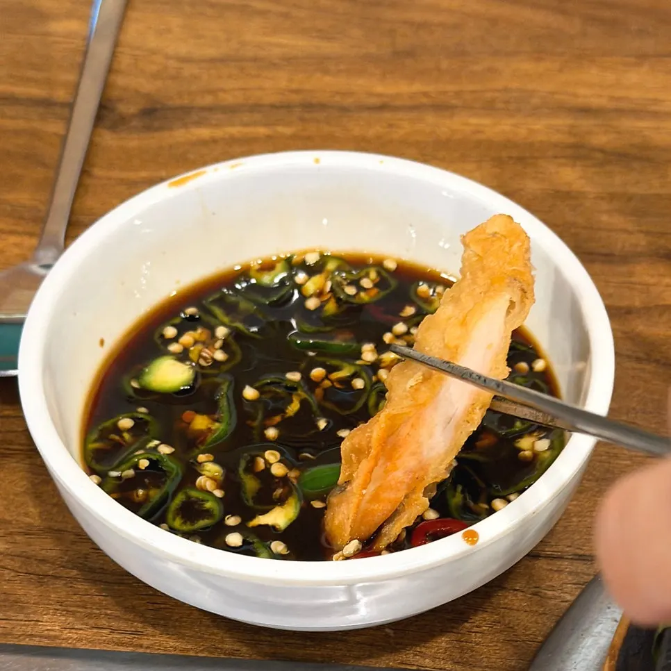 Crispy fried yuringi