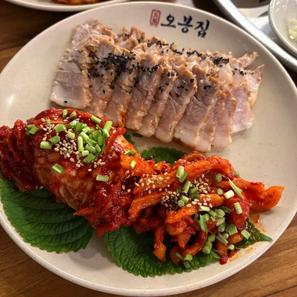 Close-up of plump fire-grilled octopus stir-fried in sauce