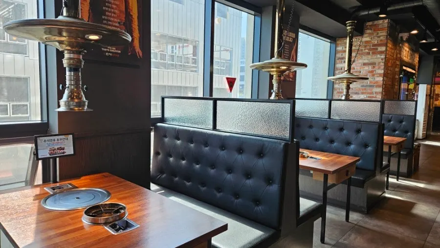 Third-floor entrance of Hanmaeum Jeongyuk Sikdang Osong 2 Sandan Branch