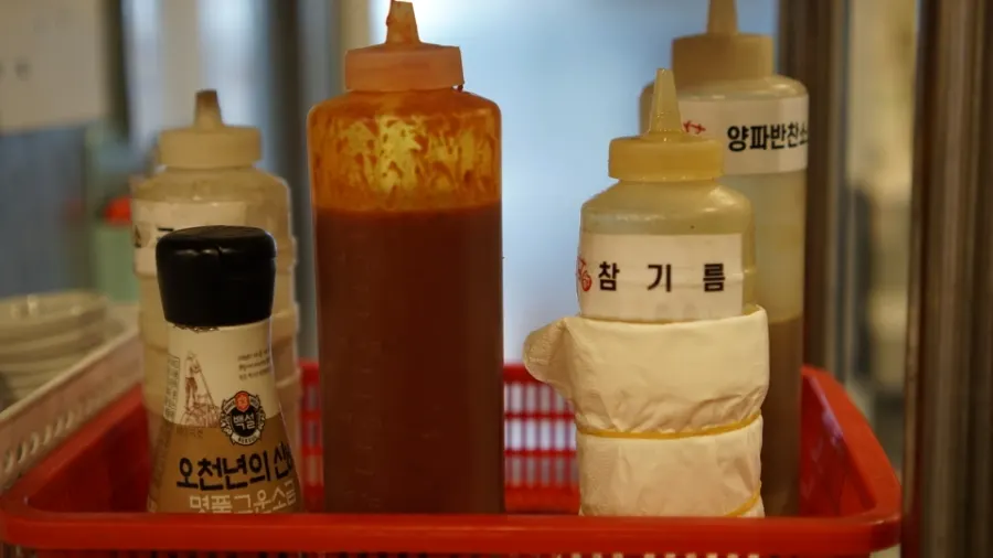 고기집 셀프바 이용 공간