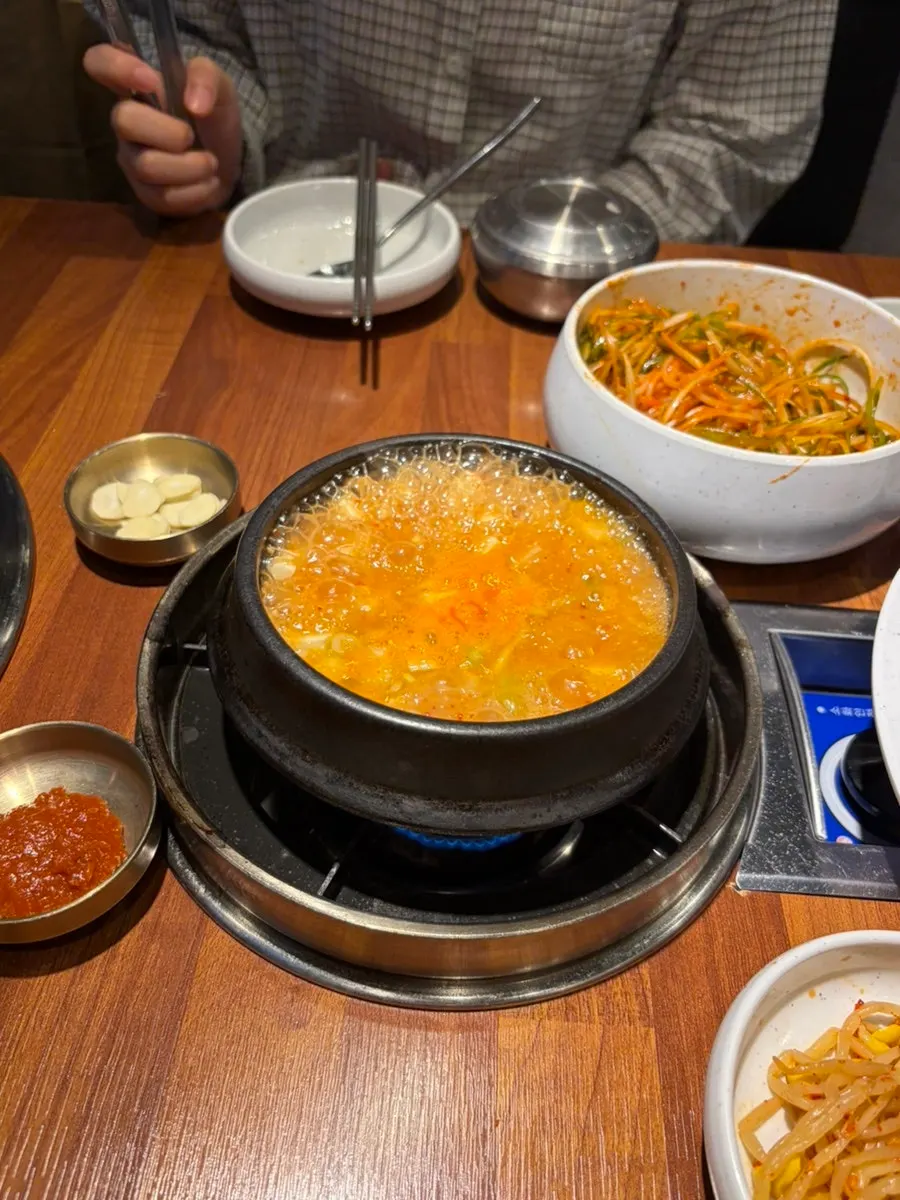 House-fried kimchi pancake