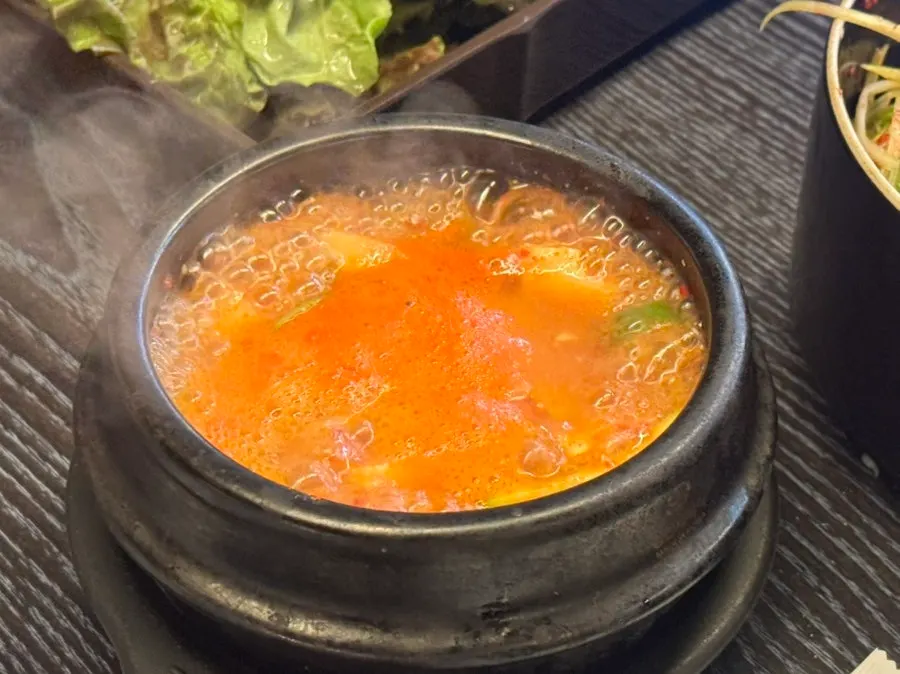 무료로 나온 된장찌개