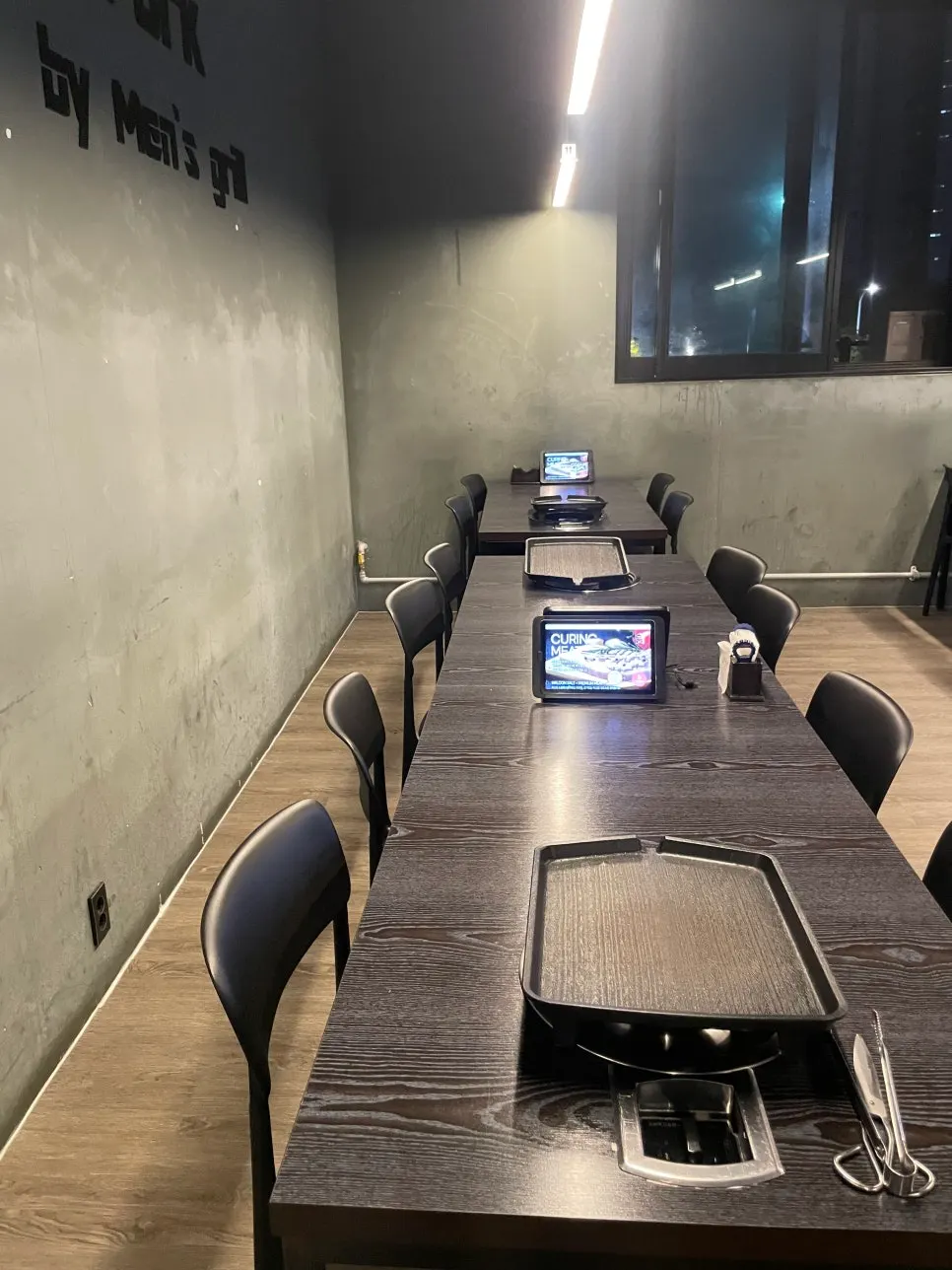 Interior of Pork by Man's Grill