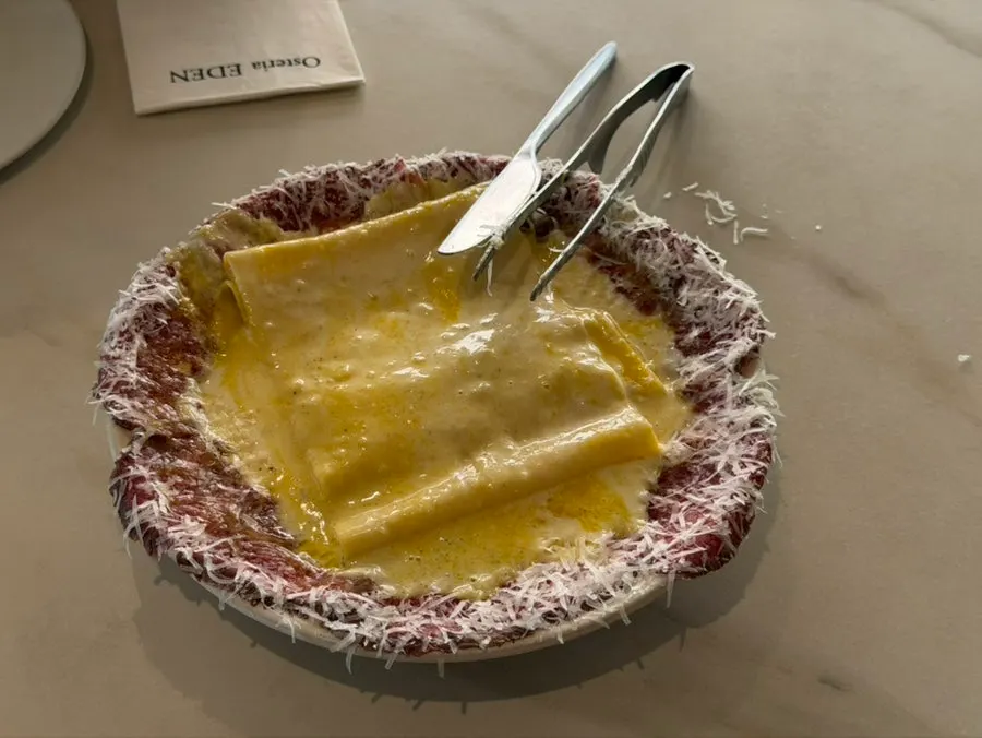 Plate of warm bread