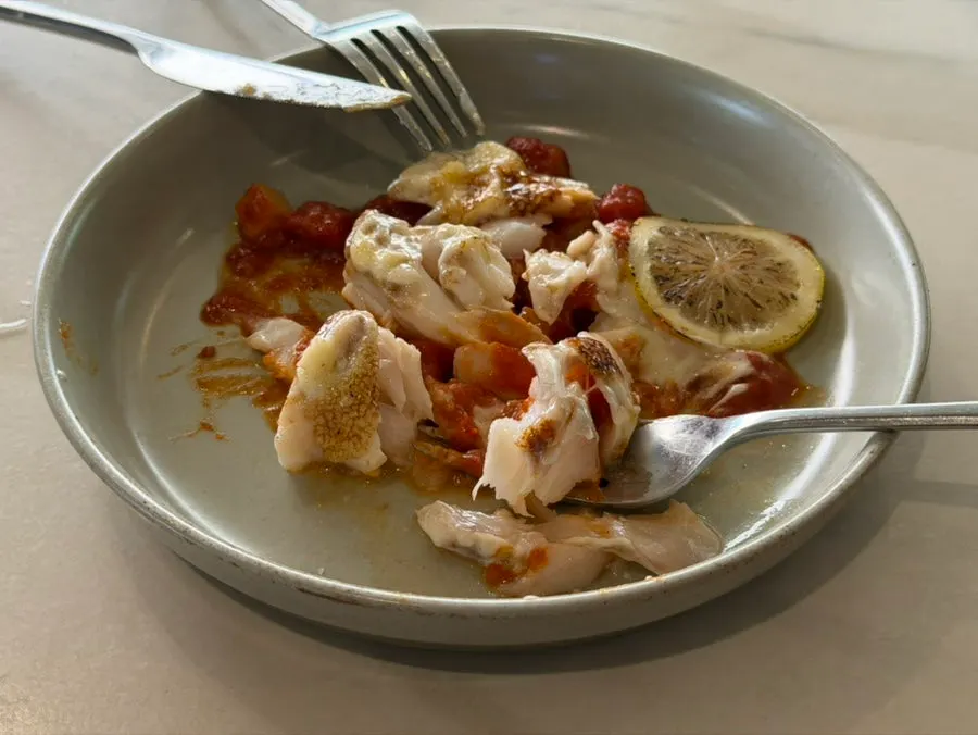 Close-up of a spoonful of risotto