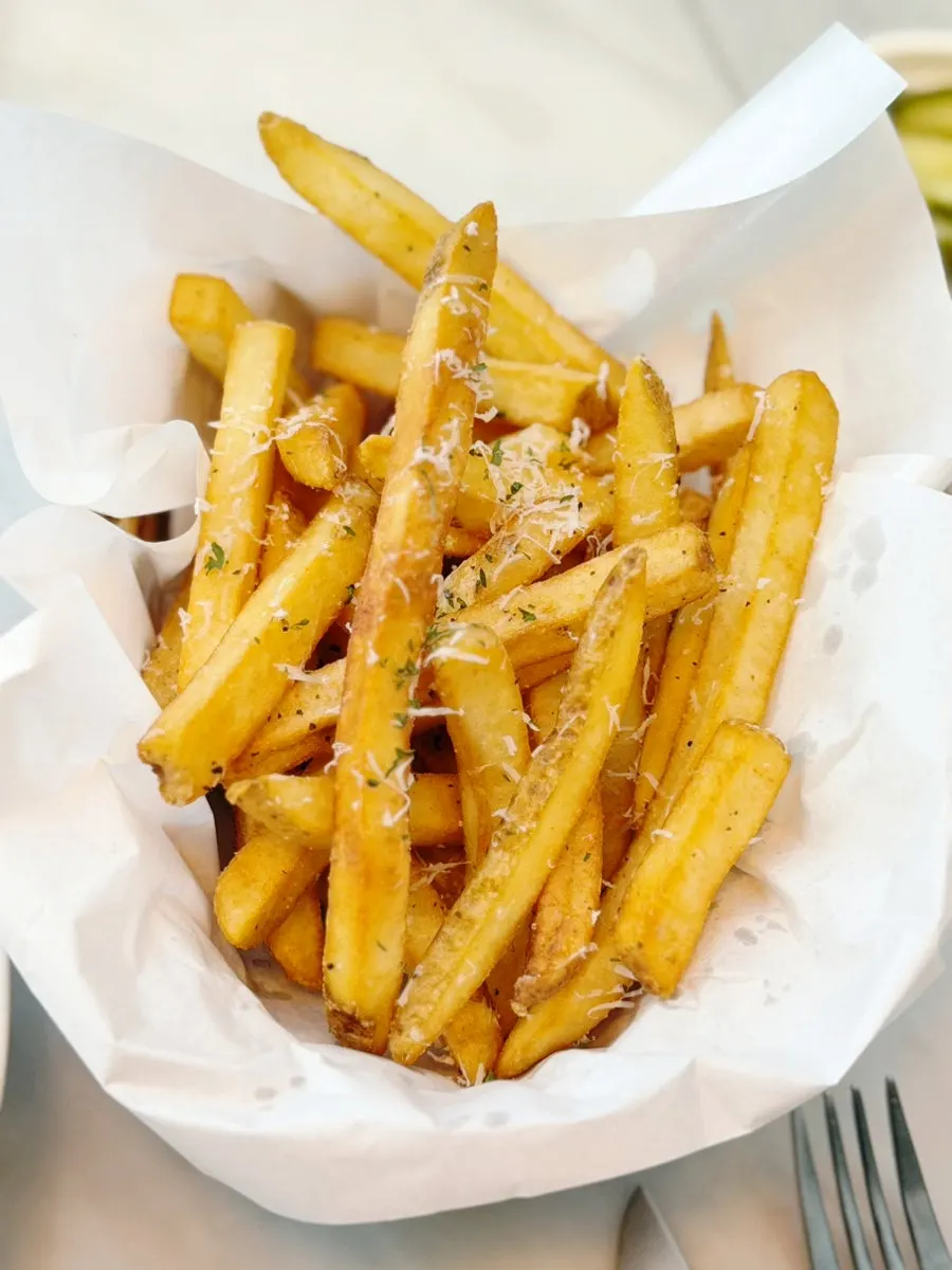 Pasta noodles lifted up with a fork