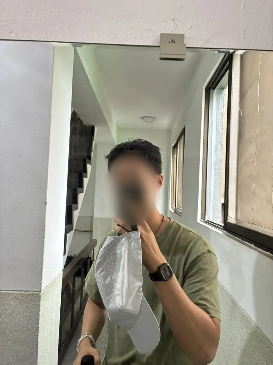 커트 완성 후 짧은머리 스타일링