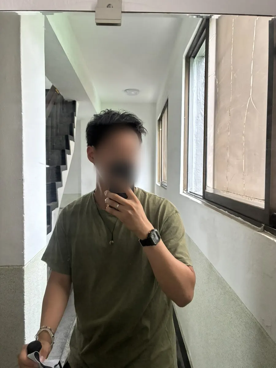 완성된 남자 짧은머리 애프터 사진