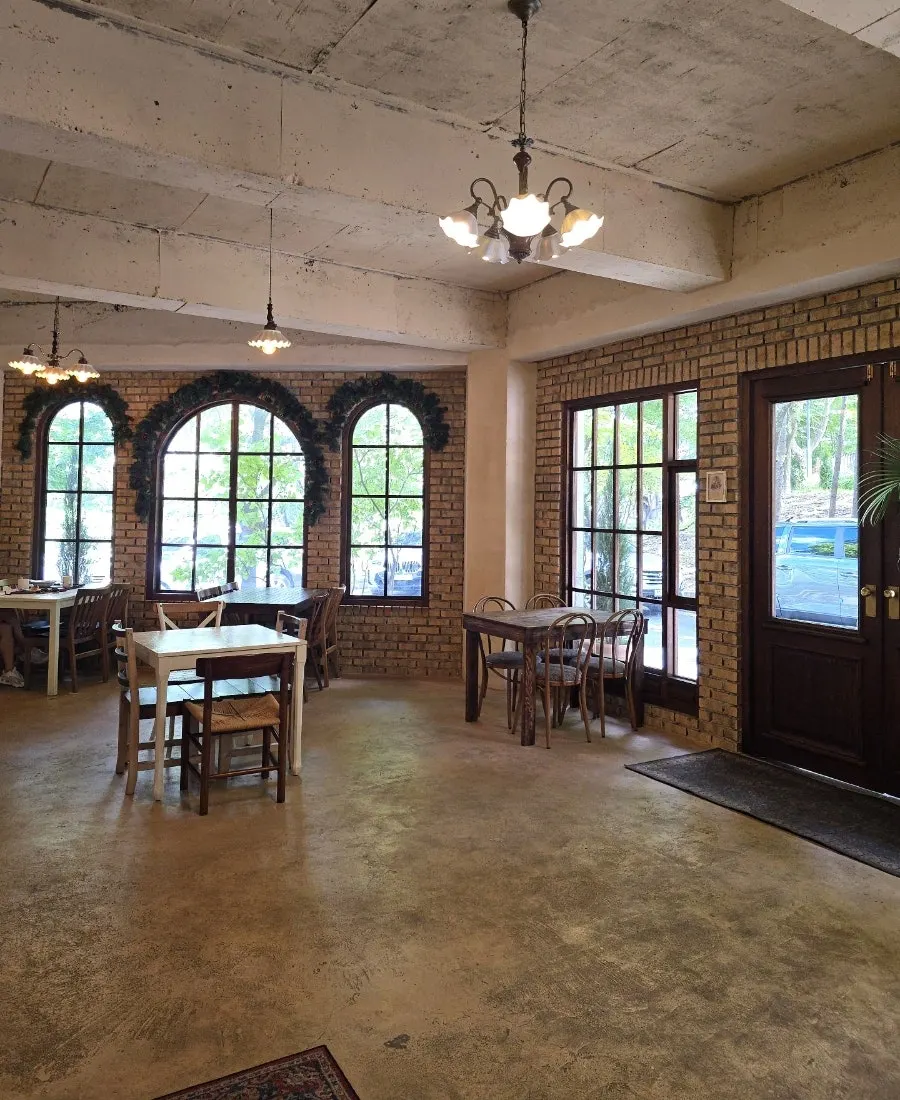 Café interior with a classic atmosphere
