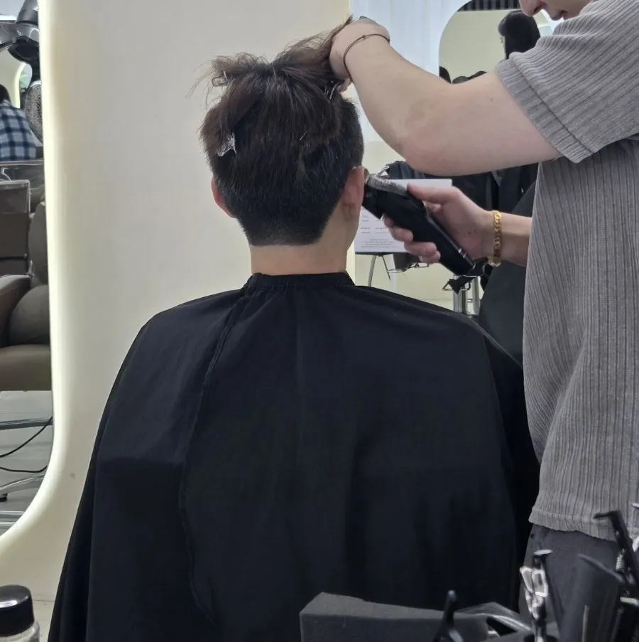 Additional cut bringing the sides down to 9mm