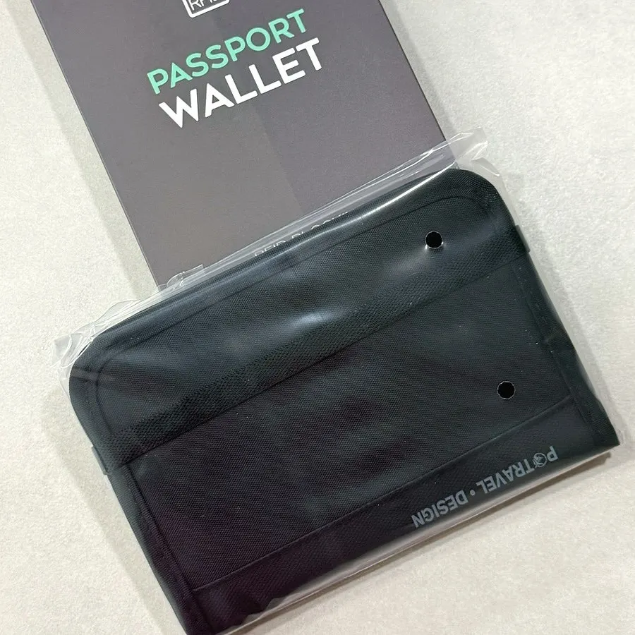 Packly passport bag with a small, understated design