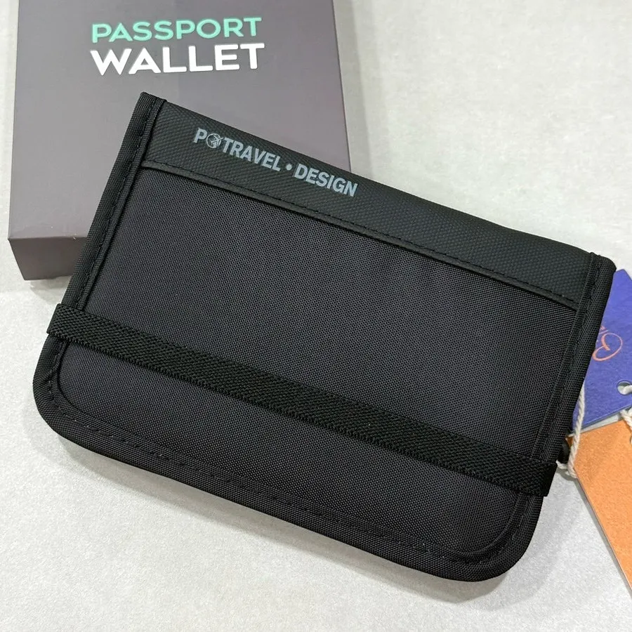 Packly passport bag with a simple front design