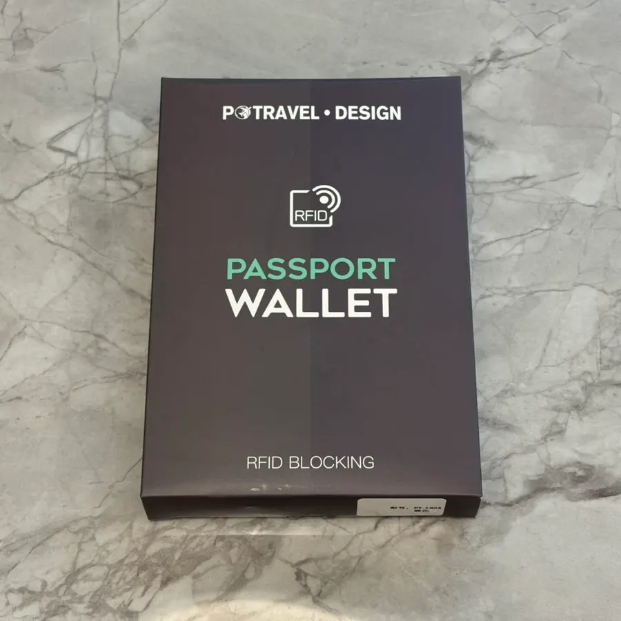 Packly passport case in use on a Bali trip