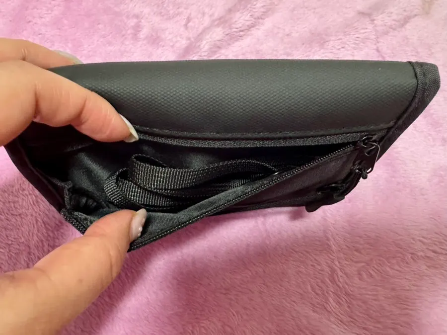 Personal-item storage compartments in the Packly passport wallet