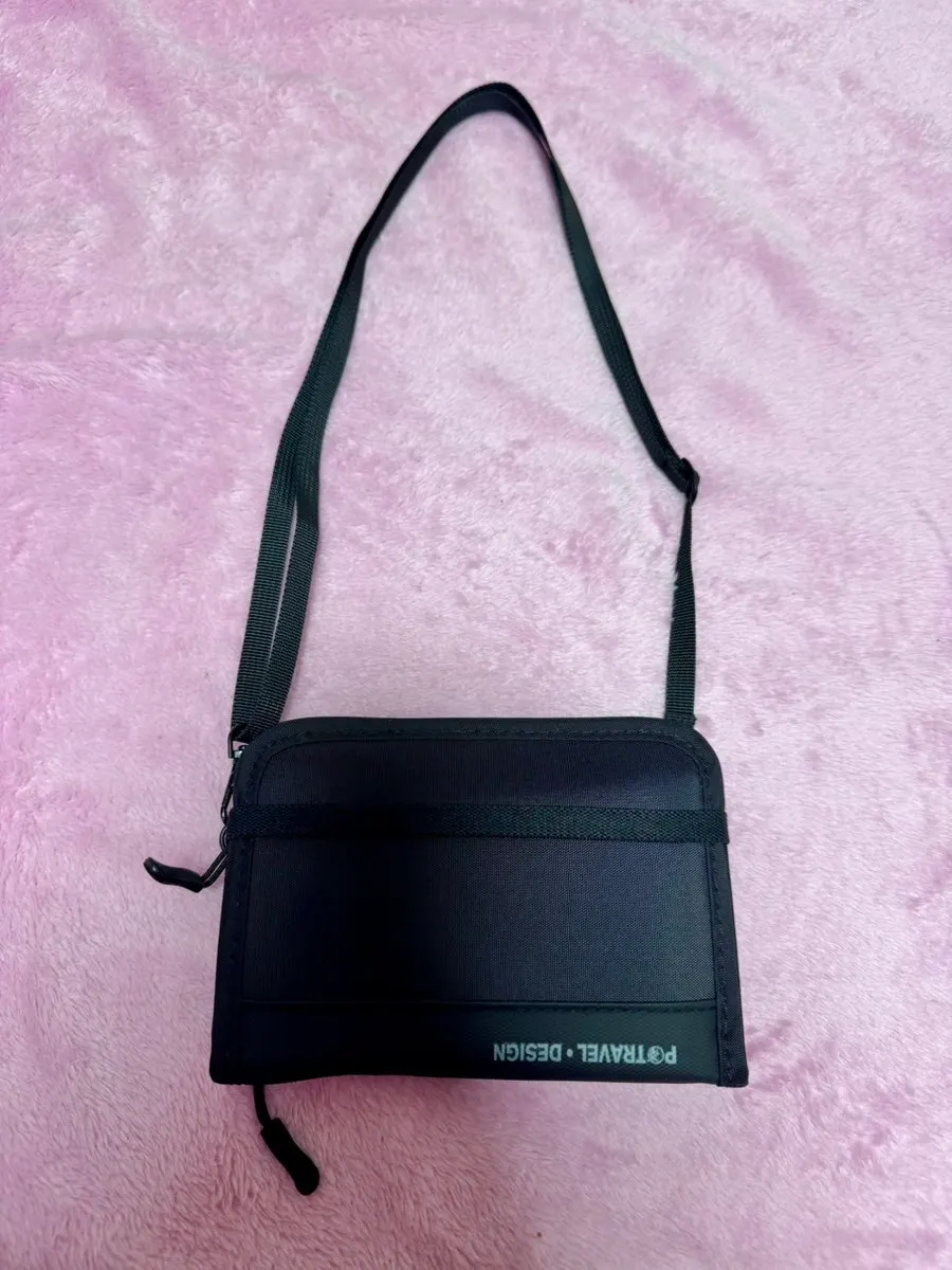 Packly passport wallet carried crossbody
