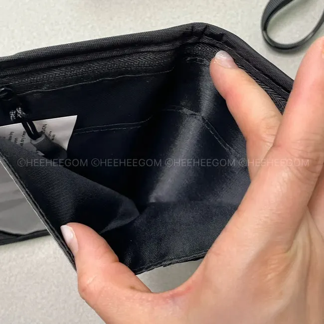 Wallet compartment for separating passports and multiple cards