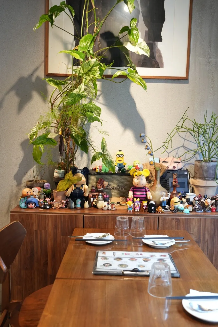 Padong seating under warm mood lighting