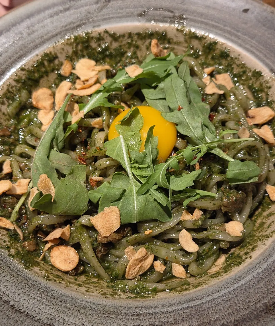 파동 바질소바 한 그릇