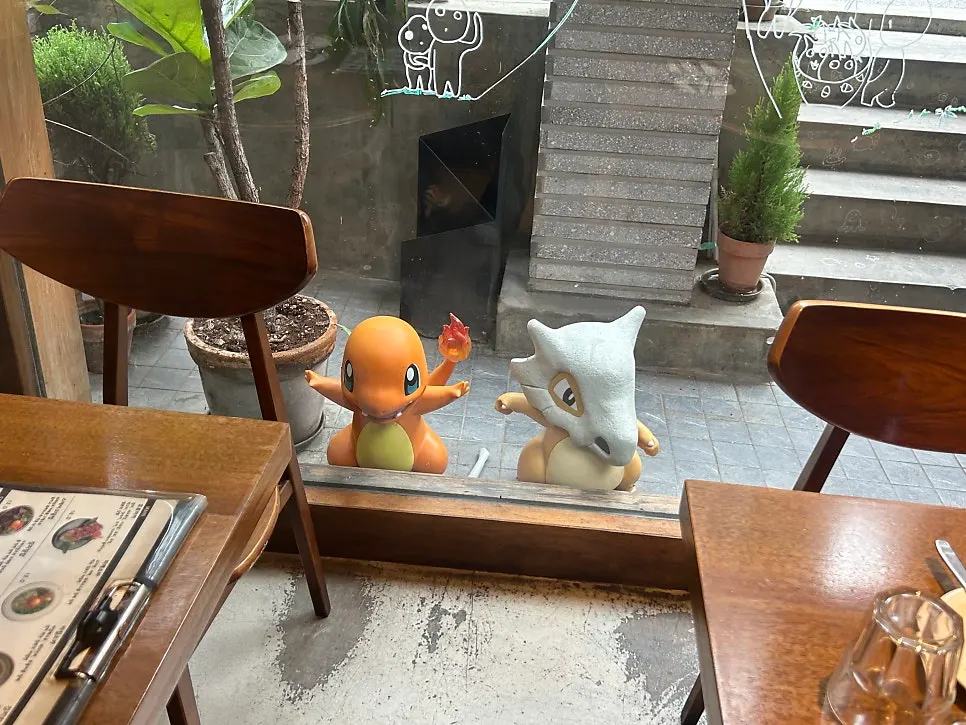파동에서 먹은 일식 메뉴들의 마무리 상차림