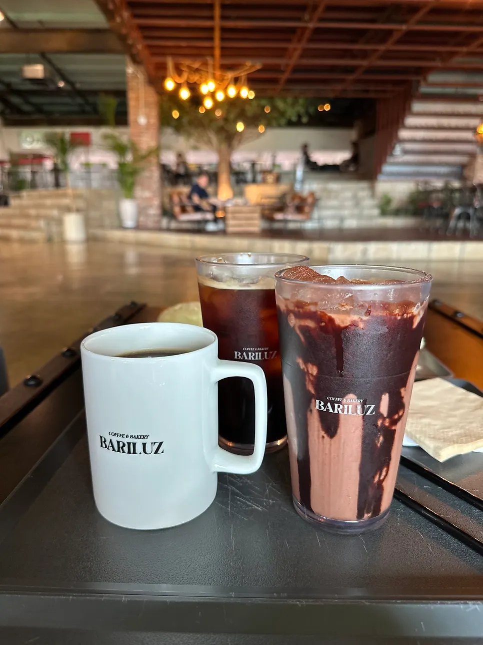 Interior view of Barirus café