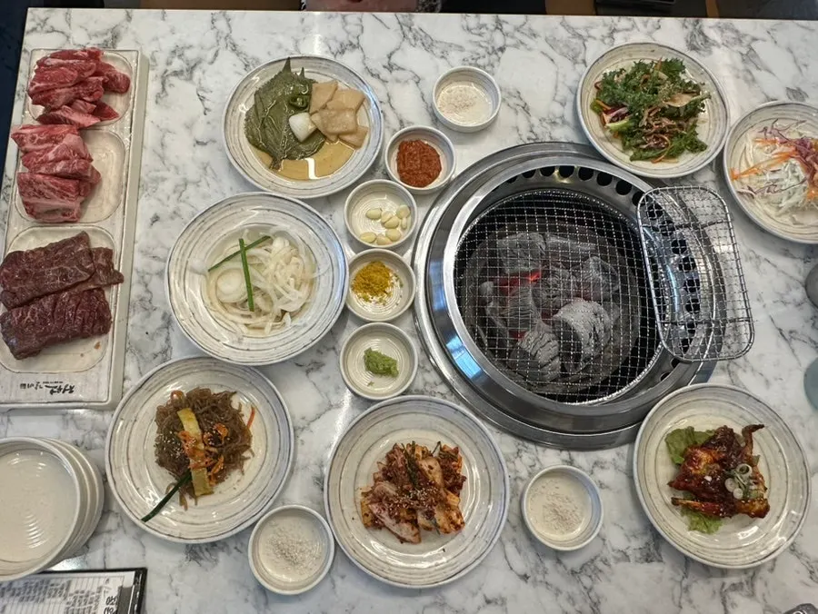 숯을 가득 채운 화로