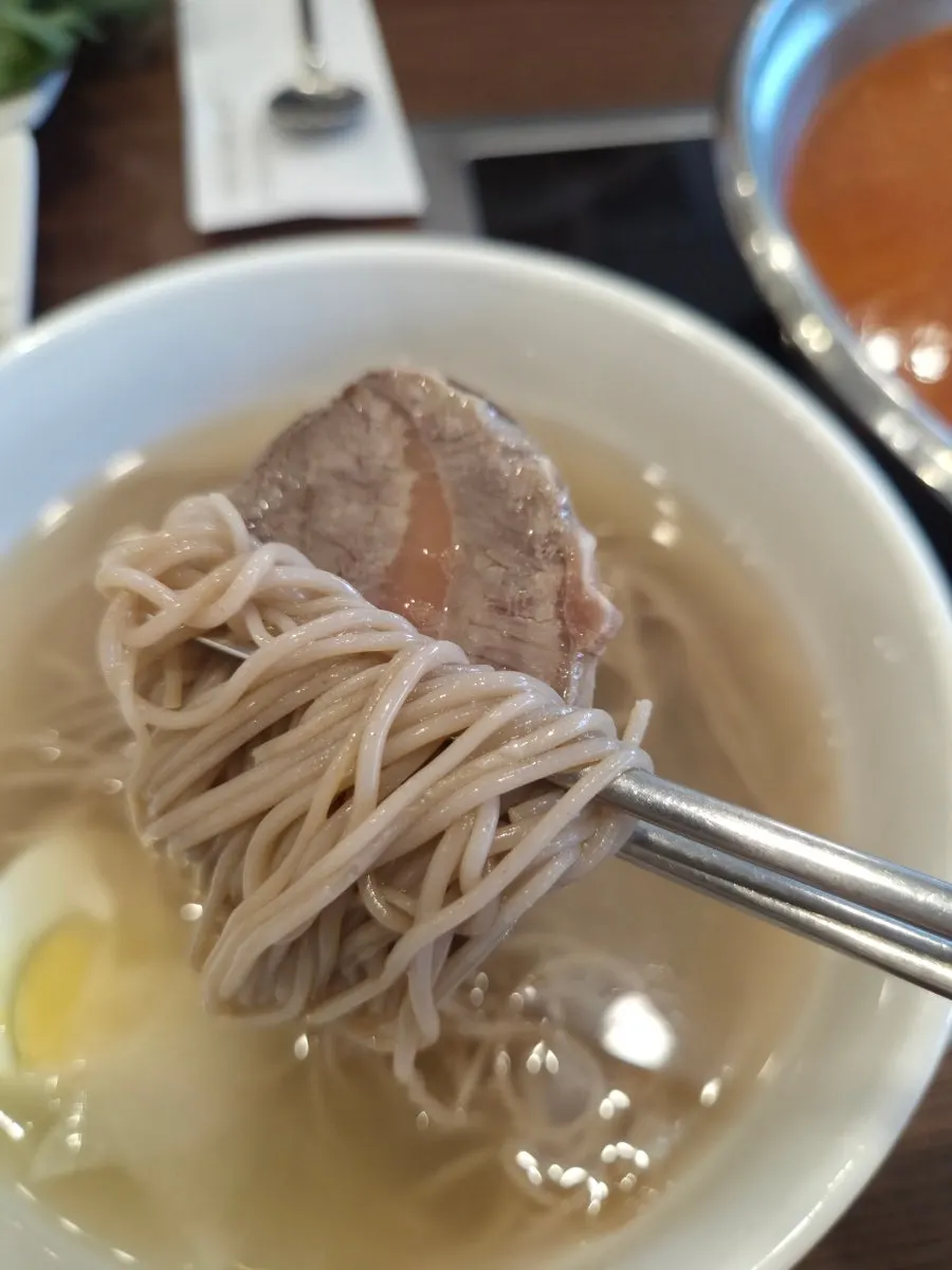 계절메뉴 평양물막국수