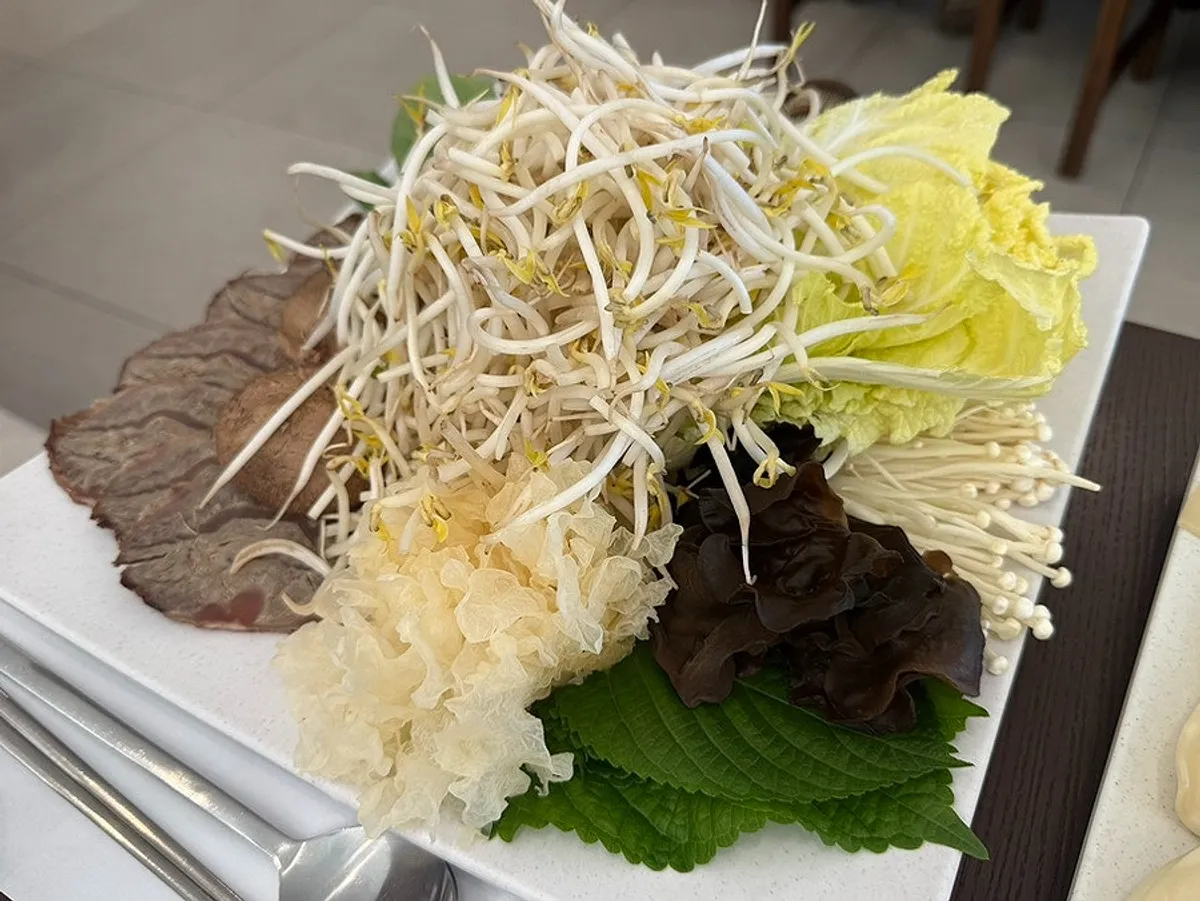 순한맛 평양만두전골 3인분