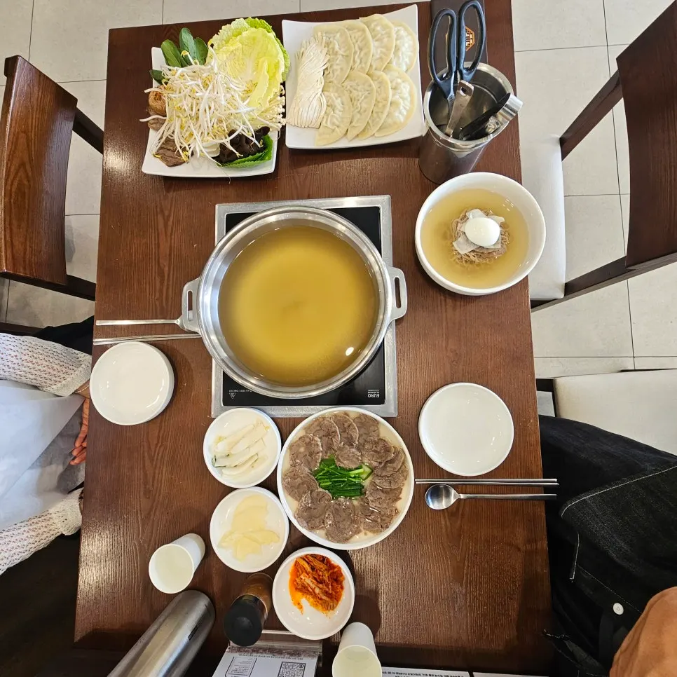 食事と一緒に出てきたおかずの盛り付け
