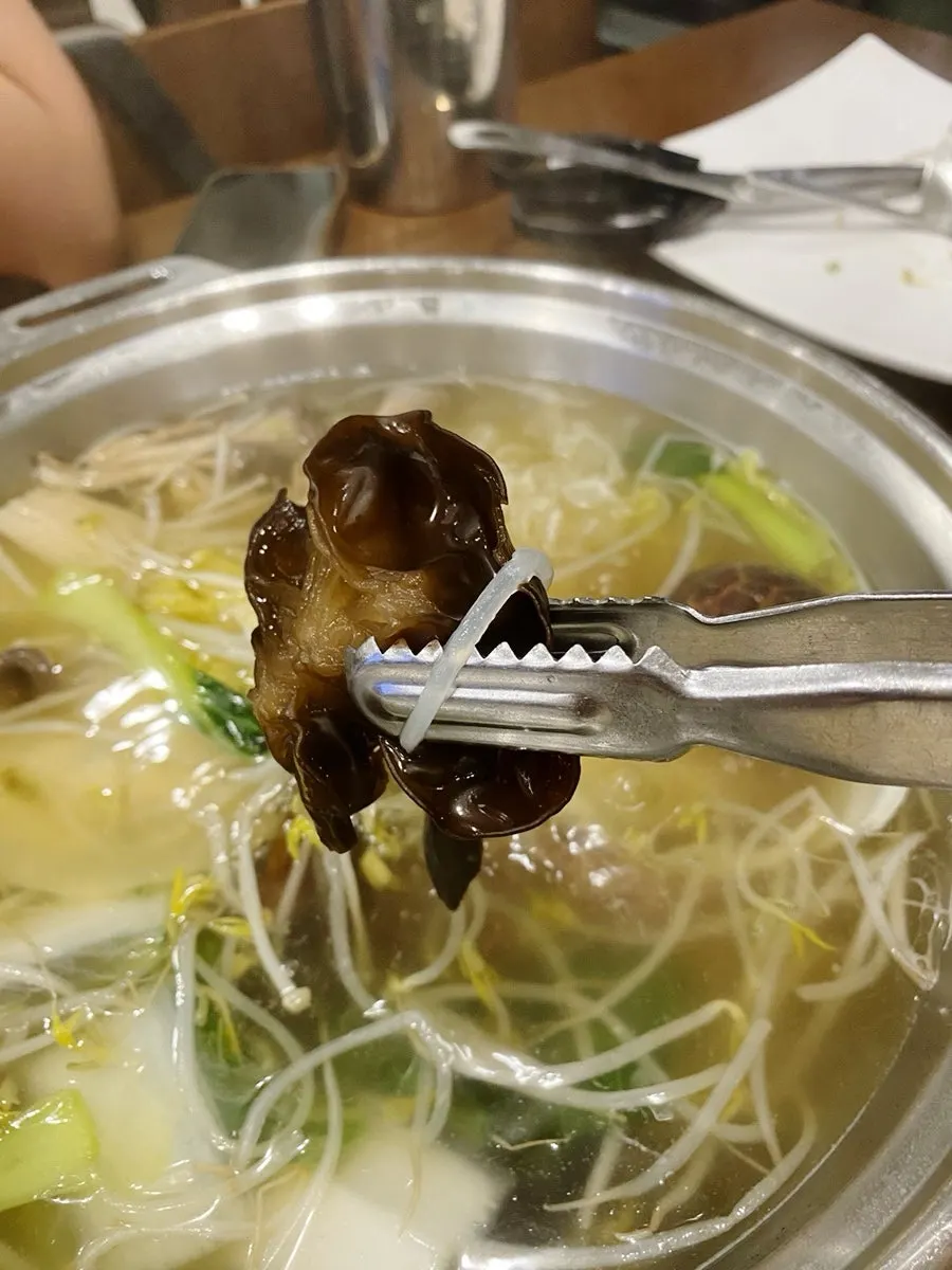 Mild Pyeongyang mandu eaten with hyangsinjang