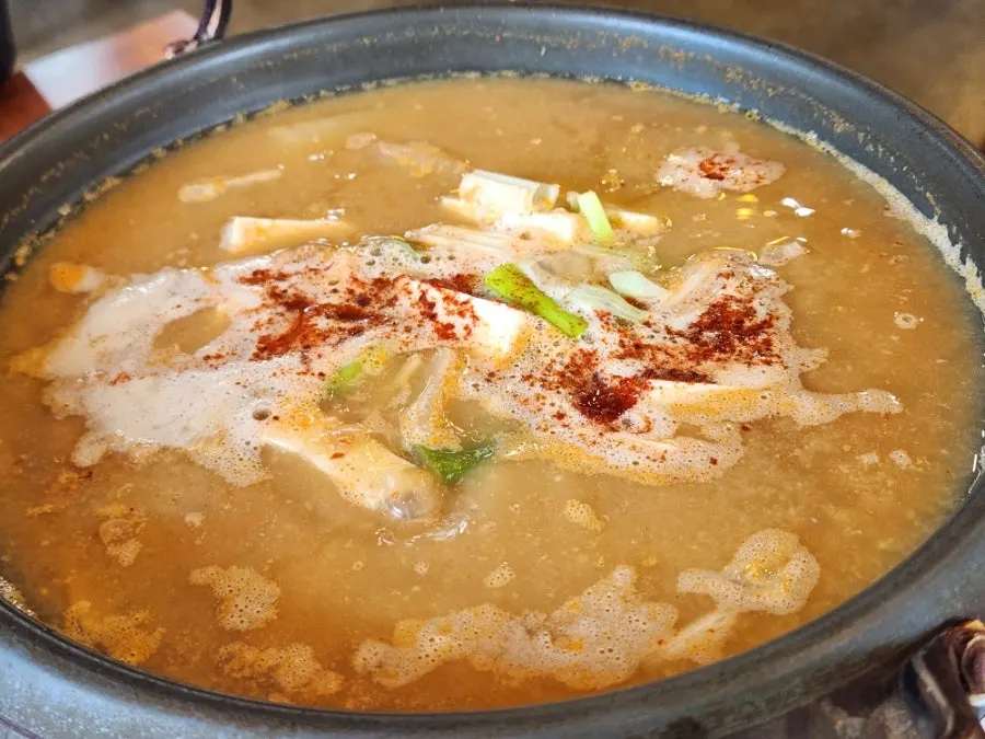 뚝심쭈꾸미밥상 한 상 차림