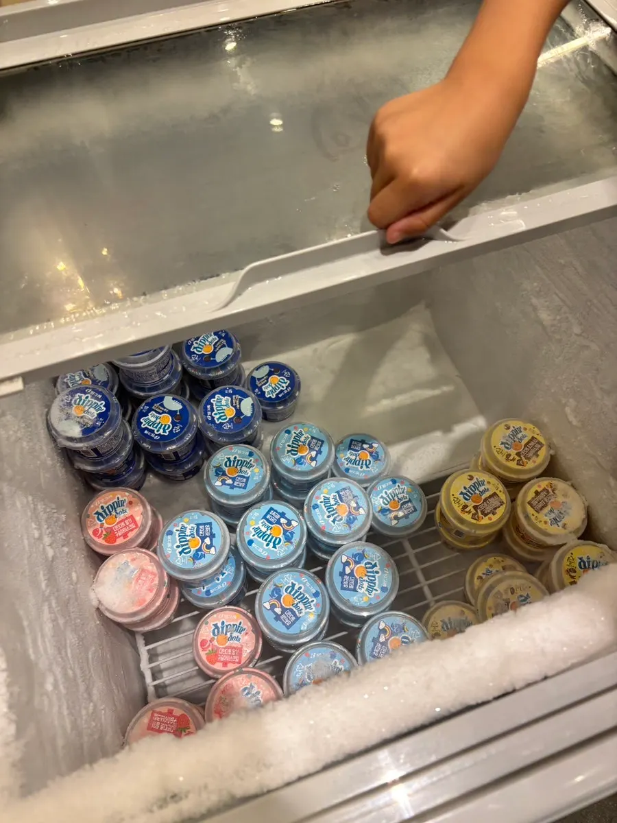 Bead ice cream, the receipt review perk