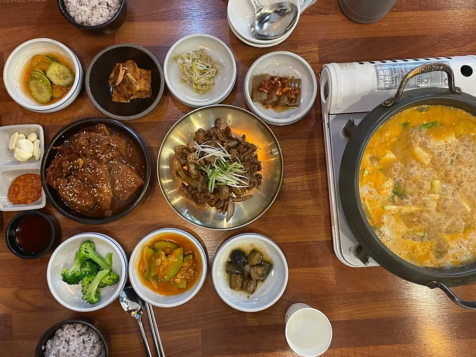 간장베이스 양념의 돼지불고기