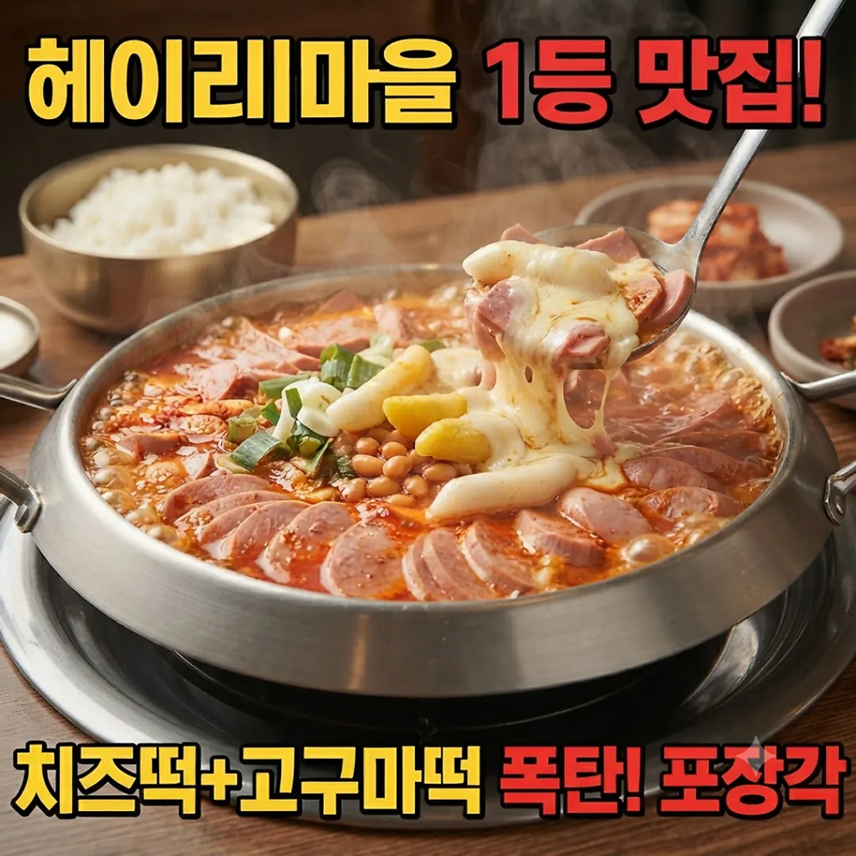 Exterior of Mom's Uijeongbu Budaejjigae in Tanhyeon-myeon, Paju