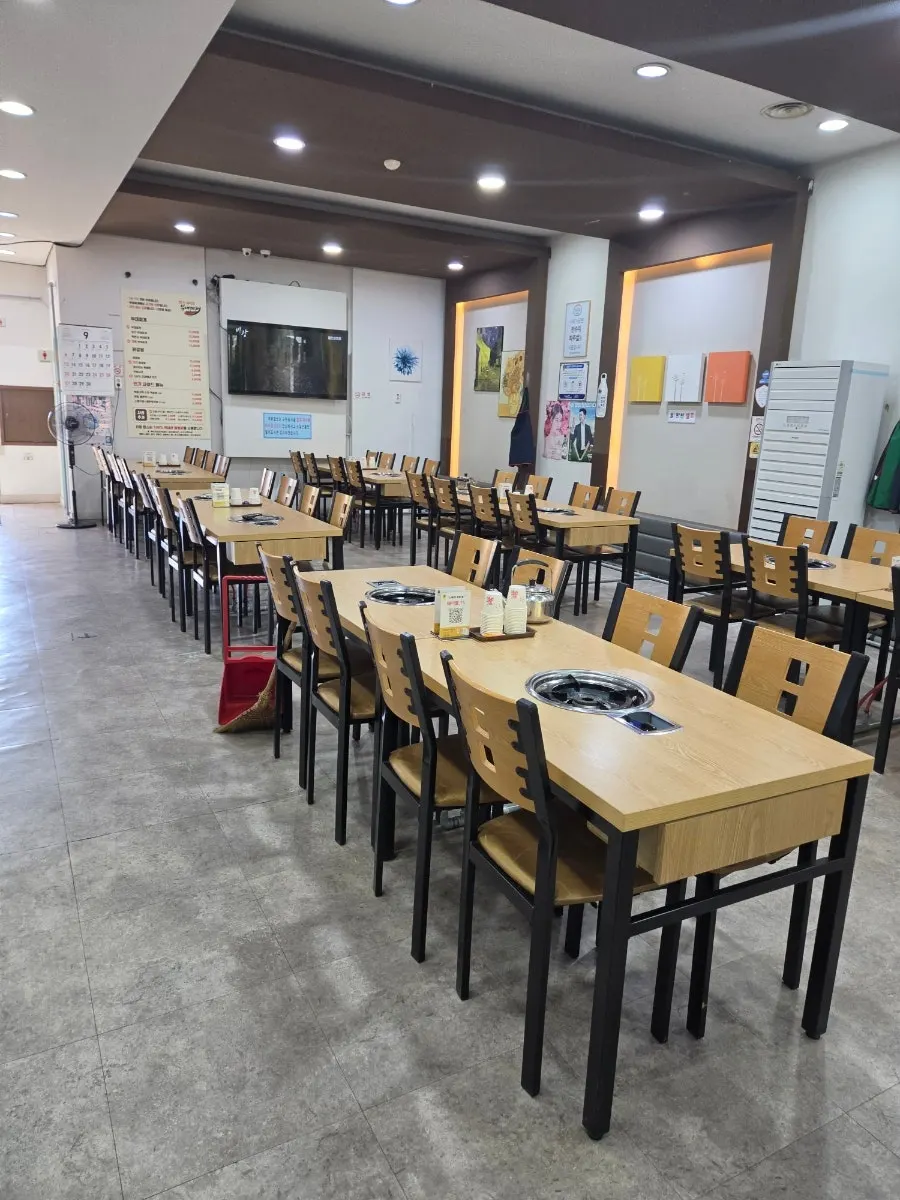 Entrance of the budae jjigae restaurant