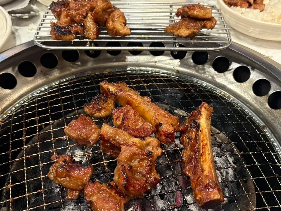 정원갈비 파주본점 식사 마무리 상