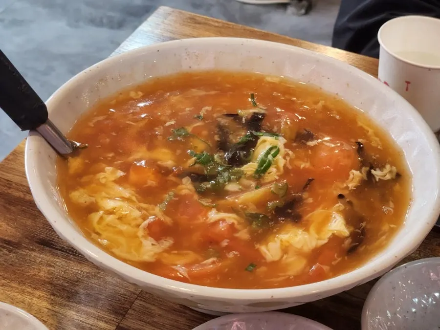 A plate of yuxiang eggplant coated in sauce