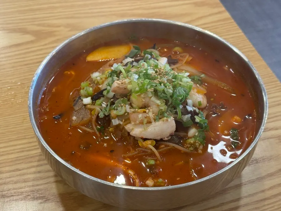 Tangsuyuk paired with sauce