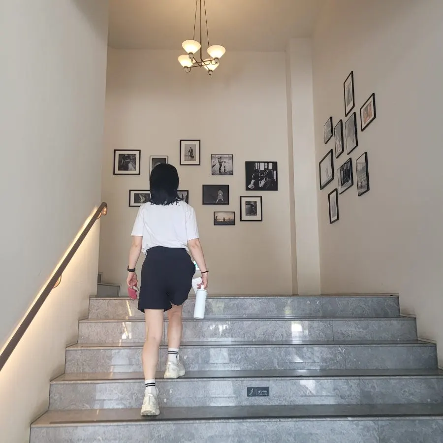 Wave media art installation at the entrance